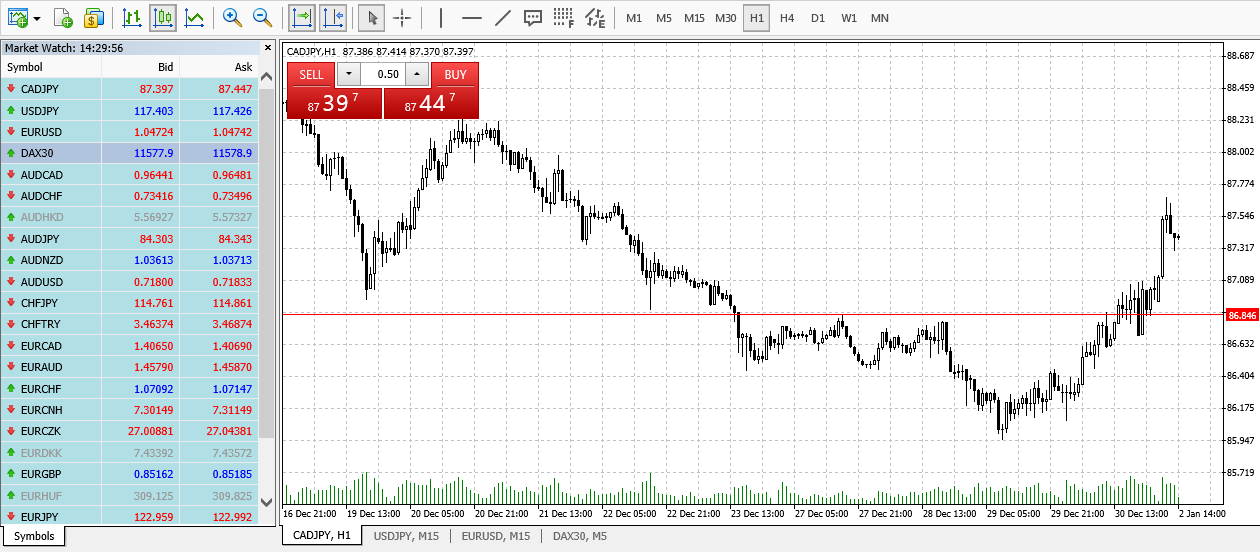 Metatrader Software